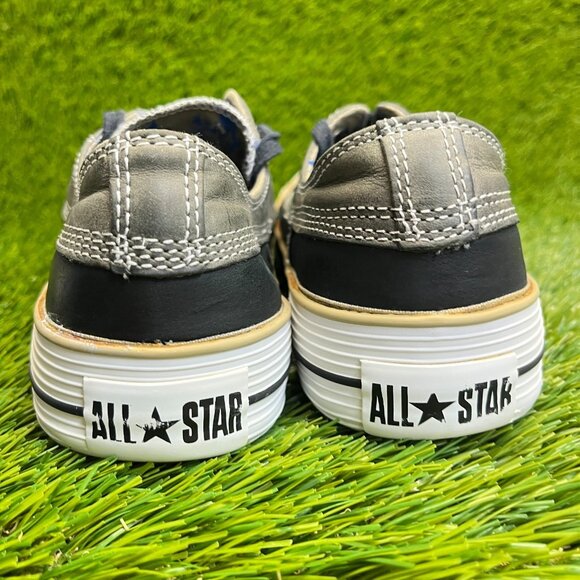 Converse Chuck Taylor All Star Mens Size 9.5 Black Gray Athletic Shoes Sneakers - Picture 6 of 10